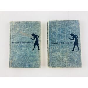 Vintage Carolyn Keene Nancy Drew Books Set Of 2 - Books 25 and 28
